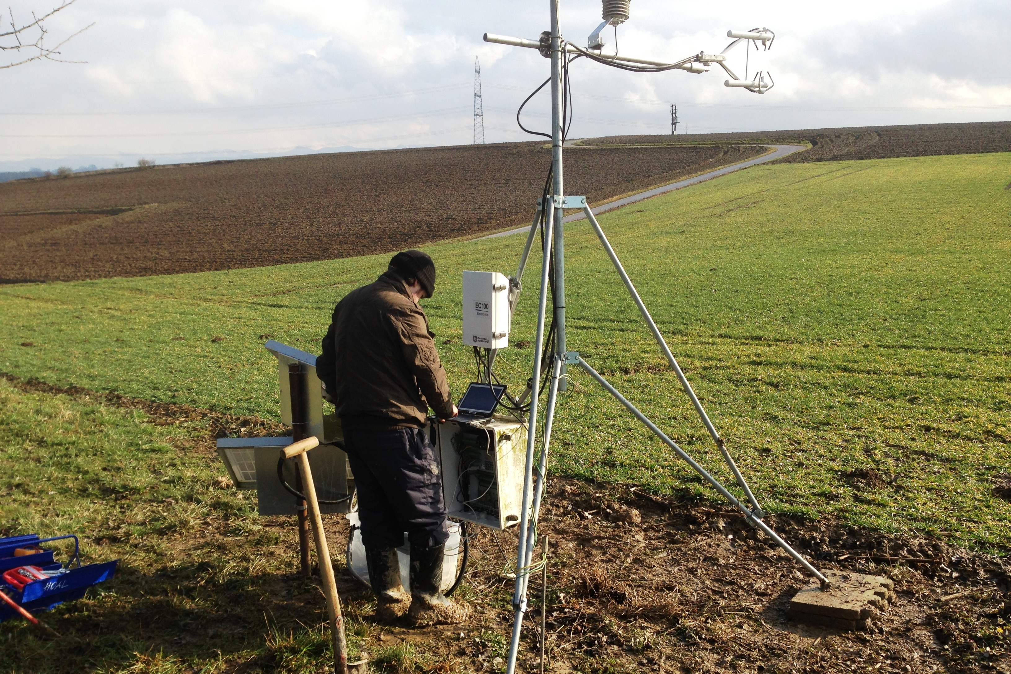 Eddy covariance barley field Eddy covariance barley field